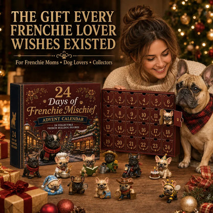 🐶 24-Day Frenchie Advent Calendar – A New Pup Every Day 🎄