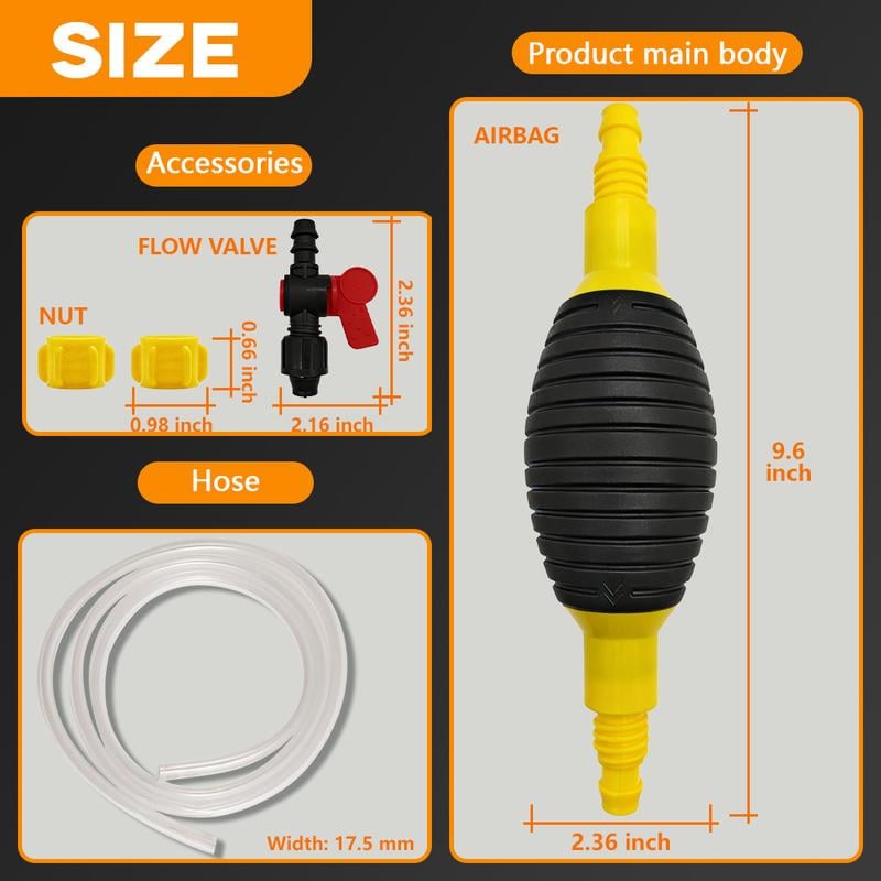 🔥2026 HOT SALE🚗Multifunction Liquid Sucker Pump High Flow Manual Fuel Pump