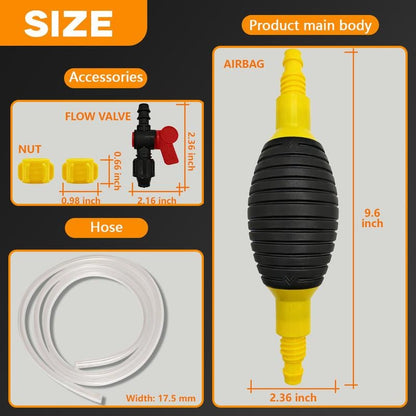 🔥2026 HOT SALE🚗Multifunction Liquid Sucker Pump High Flow Manual Fuel Pump