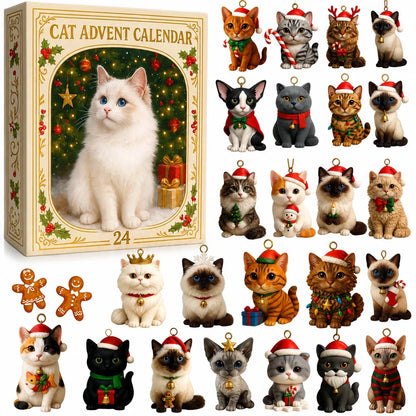 🌲Christmas Gift--Purrfect Christmas – 2D Cat Lovers Advent Calendar 2026