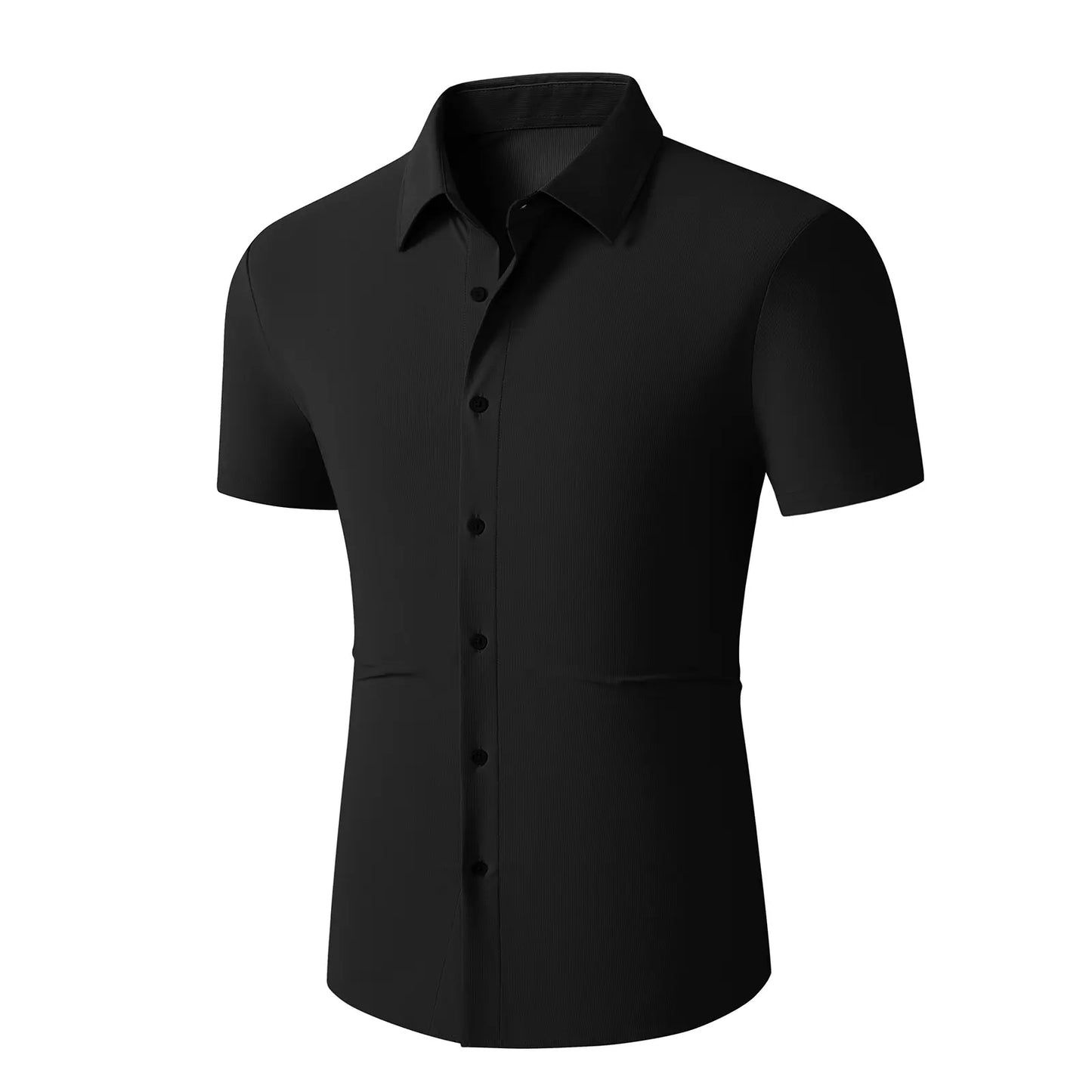 ✨ Men’s Wrinkle-Free Button Down Shirt – Smart Casual Style