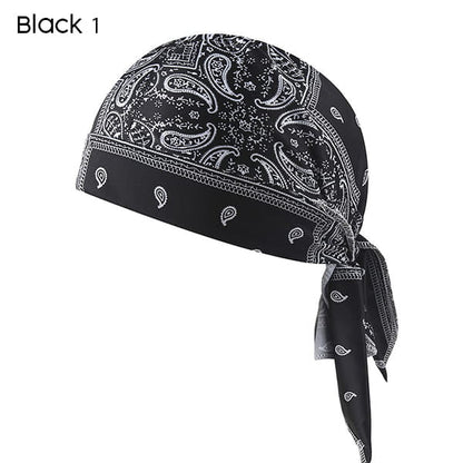 🌊 Breathable Paisley Durag for Waves, Braids & Locs 💧