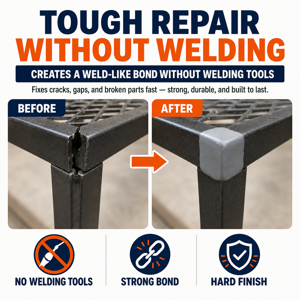 🛠️ High-Strength Repair Putty – Metal Wood PVC & Ceramic