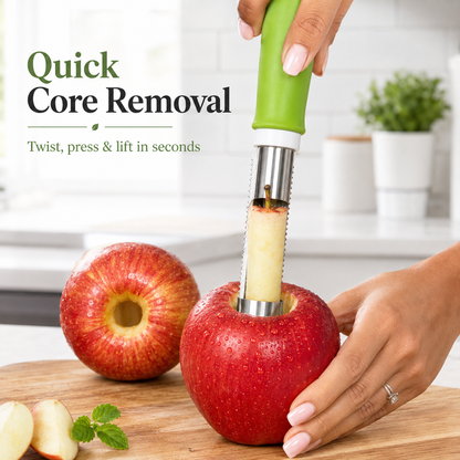 💥 BUY 1 GET 1 FREE🍎2-in-1 Fruit Corer & Peeler– Fast, Easy & Sharp🔪