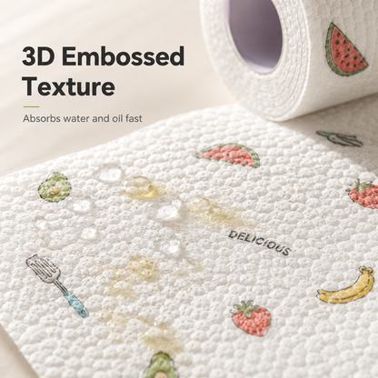 🔥 Hot Sale 55% OFF🧽 Disposable Kitchen Cleaning Cloths 💦Ultra Absorbent • Grease-Fighting • Hygienic