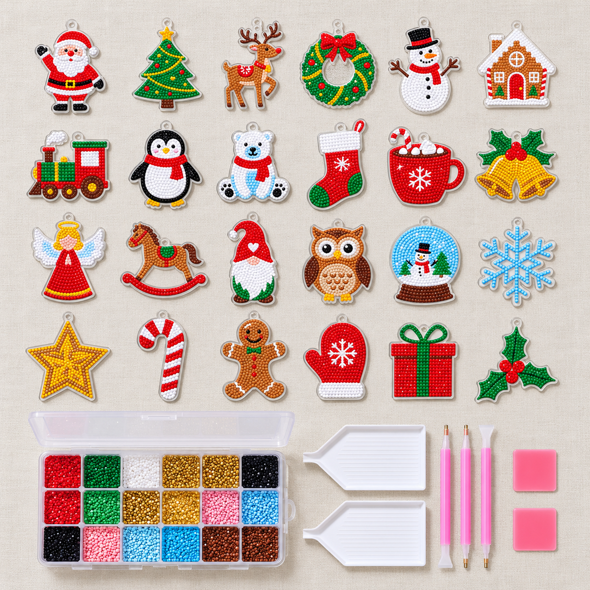 🎄 50% OFF ✨ Diamond Painting Advent Calendar 2026 – 24 Days of Sparkling Christmas Surprises! 🎁