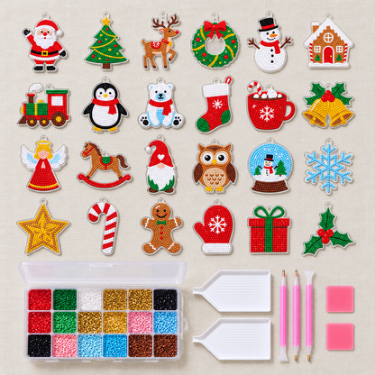 🎄 50% OFF ✨ Diamond Painting Advent Calendar 2026 – 24 Days of Sparkling Christmas Surprises! 🎁