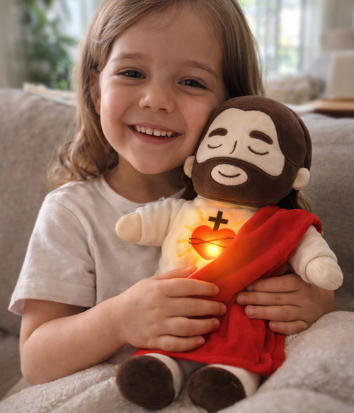 🔥Last Day 49% OFF - 💕🎁Soft Breathing Jesus Plush