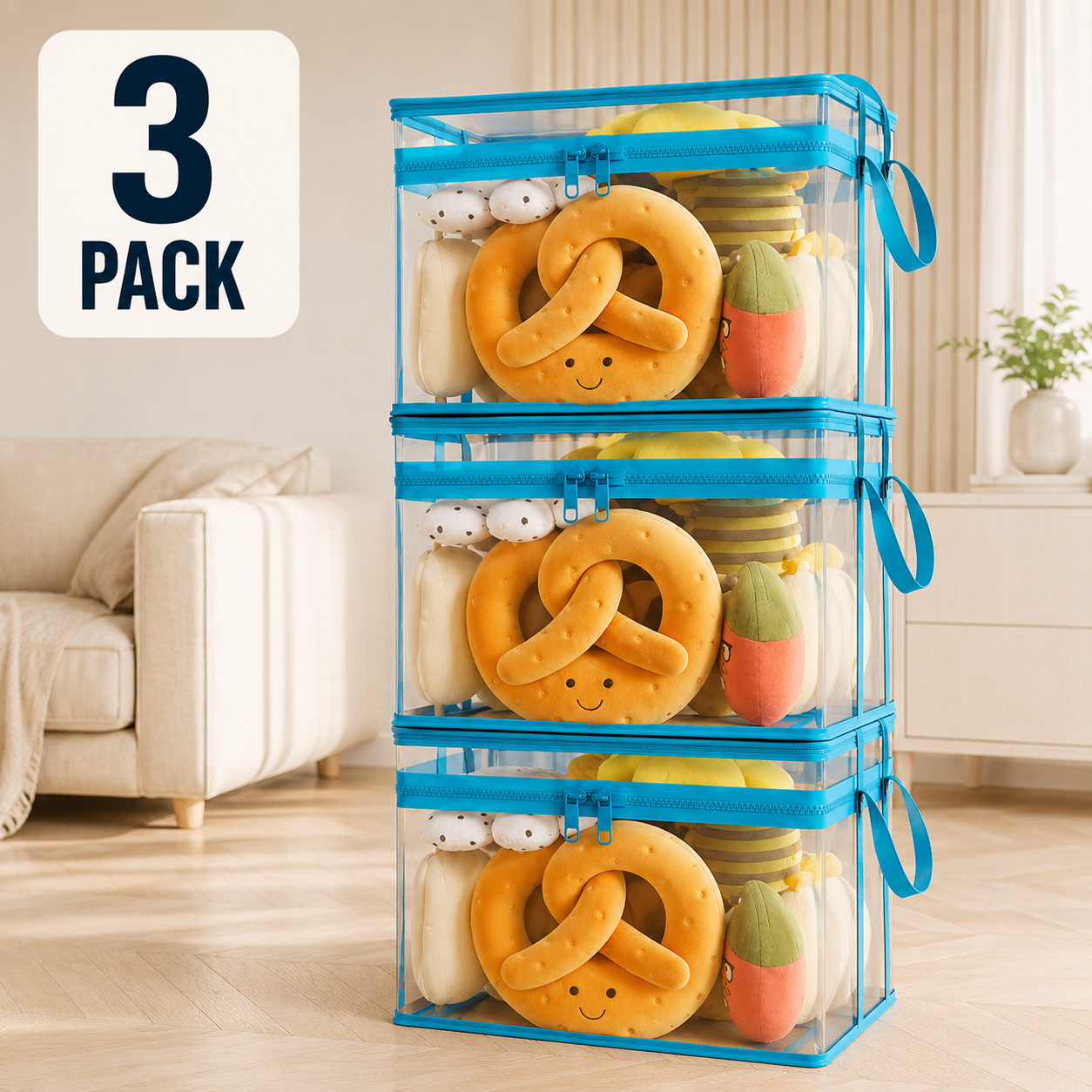 🎁 Mother's Day Sale 55% OFF 🎁 Heavy-Duty Clear Storage Bag for Clothes & Moving