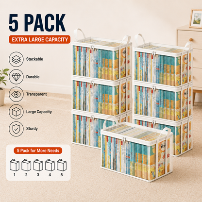 🎁 Mother's Day Sale 55% OFF 🎁 Heavy-Duty Clear Storage Bag for Clothes & Moving