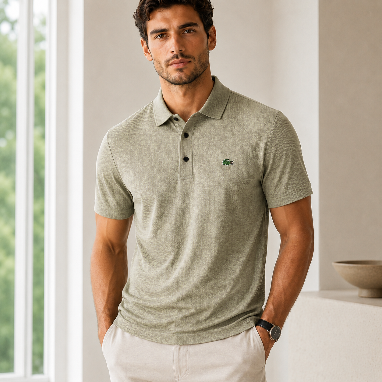 🔥50% OFF NOW! 🔥Breathable Men’s Polo Tee – Soft, Cool & Modern Fit