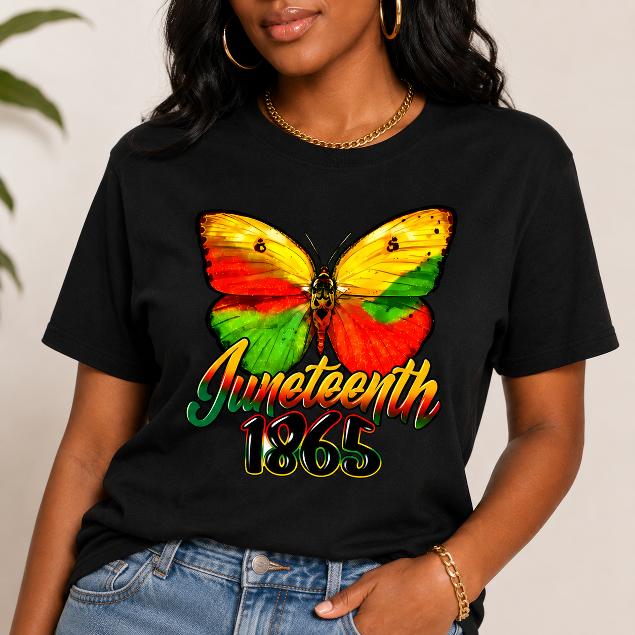 🔥50% OFF TODAY✊ Juneteenth 1865 Graphic Tee Lightweight & Breathable