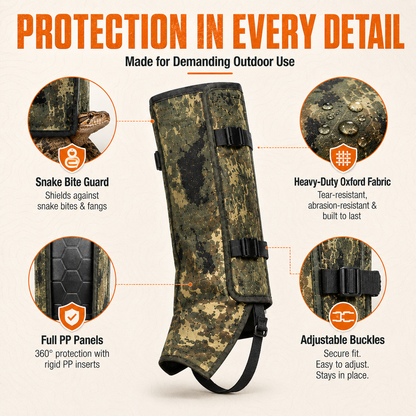 🌿 Brave the Wild – 55% OFF Limited-Time Outdoor Gaiters!