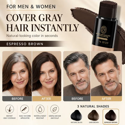 ⏰47% OFF!!✨Instant Hair Colour Stick with Built-In Comb🔥