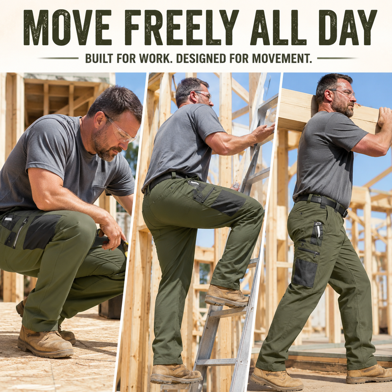 🔥 25,000+ Sold | Men’s FR Tactical Work Pants – Flame-Resistant, Tougher Than Jeans 💪