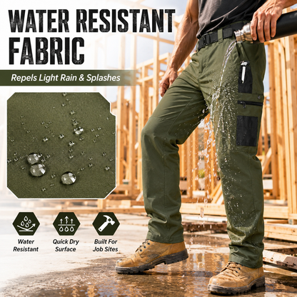 🔥 25,000+ Sold | Men’s FR Tactical Work Pants – Flame-Resistant, Tougher Than Jeans 💪