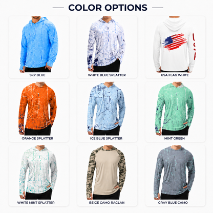 🎁55% OFF Today  Men’s UPF 50+ Swim & Outdoor Sun Hoodie