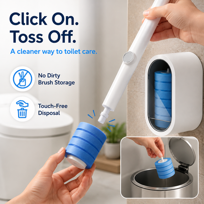 🔥50% OFF🚽 Disposable Toilet Cleaning System with 32 Refills
