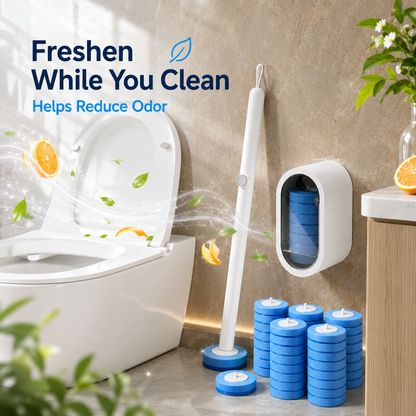 🔥50% OFF🚽 Disposable Toilet Cleaning System with 32 Refills
