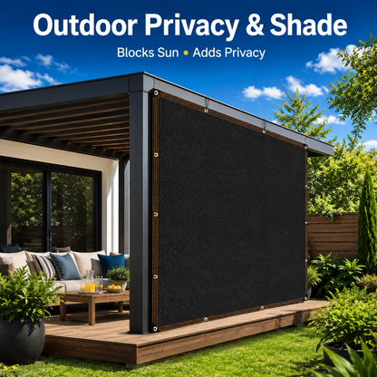 🏡Create the Perfect Backyard Oasis☀️ 🌿90% UV-Blocking Heavy-Duty Shade Cloth