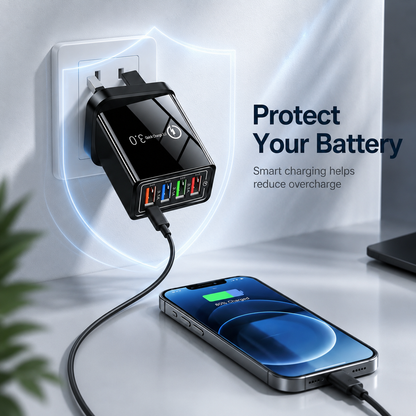 The Charger Big Tech Hates | 4-Port Quick Charge 3.0 + Smart Charging Optimization