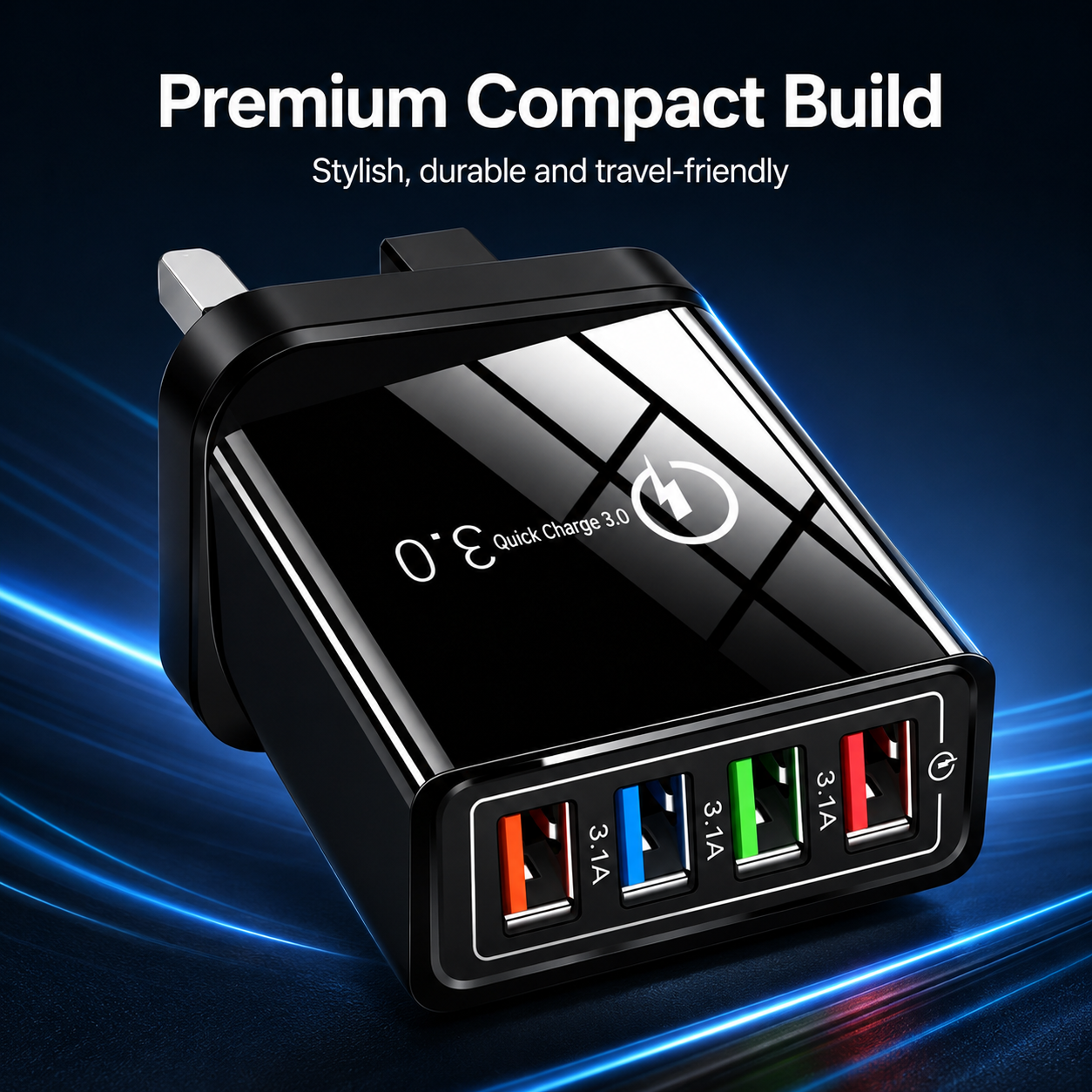 The Charger Big Tech Hates | 4-Port Quick Charge 3.0 + Smart Charging Optimization