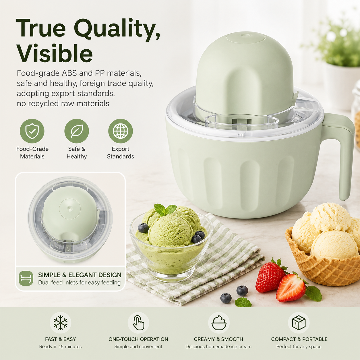 Mini Homemade Ice Cream Maker