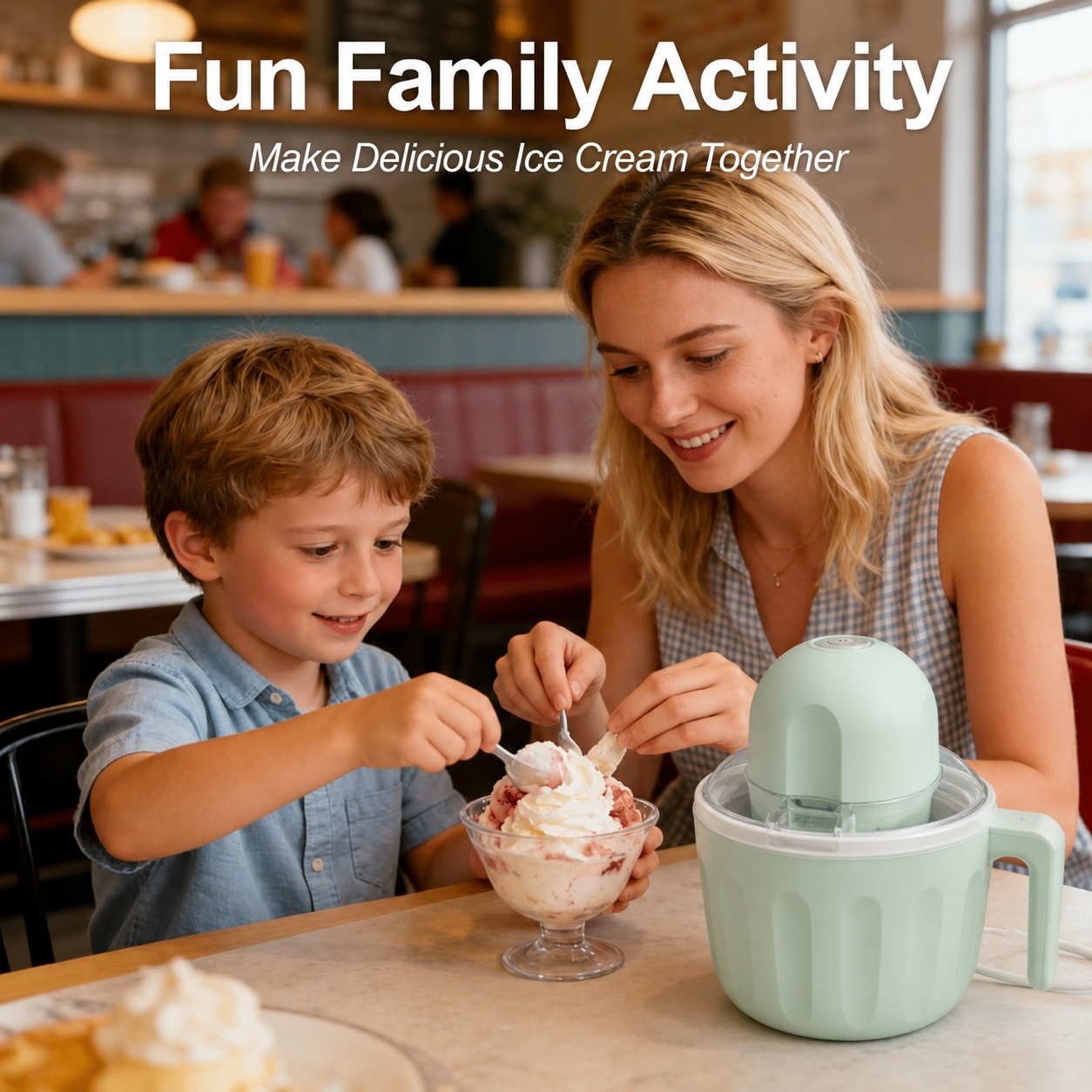 Mini Homemade Ice Cream Maker