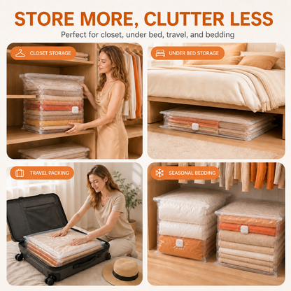 🔥HOT SALE✨No-Pump Space Saving Storage Bags