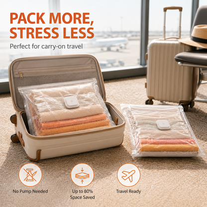 🔥HOT SALE✨No-Pump Space Saving Storage Bags