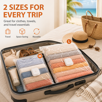 🔥HOT SALE✨No-Pump Space Saving Storage Bags