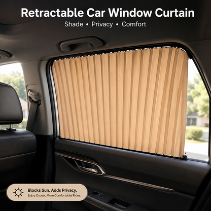 💥 HOT SUMMER DEAL🚗 4-Piece Magnetic Window Shade Set