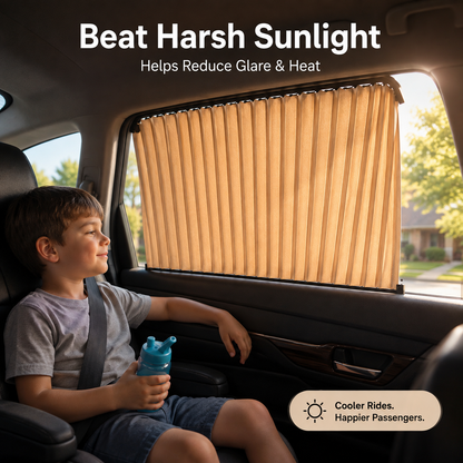 💥 HOT SUMMER DEAL🚗 4-Piece Magnetic Window Shade Set
