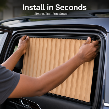 💥 HOT SUMMER DEAL🚗 4-Piece Magnetic Window Shade Set
