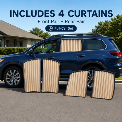 💥 HOT SUMMER DEAL🚗 4-Piece Magnetic Window Shade Set