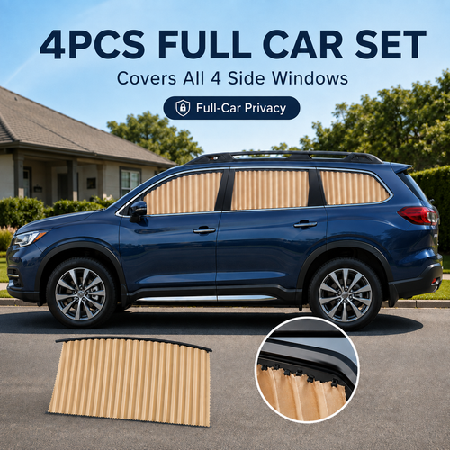 💥 HOT SUMMER DEAL🚗 4-Piece Magnetic Window Shade Set