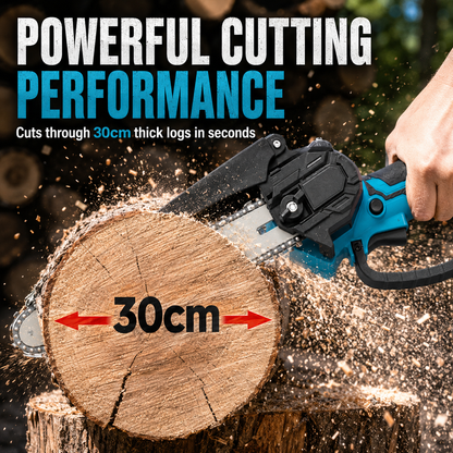🔥49% OFF🪚 6-Inch Cordless Mini Chainsaw with 2 Batteries
