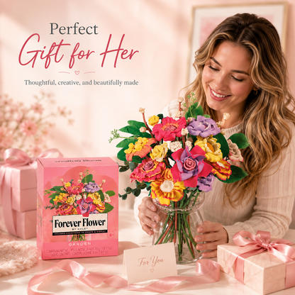 ✨💐 DIY Forever Bloom Bouquet Kit – Create, Relax & Enjoy
