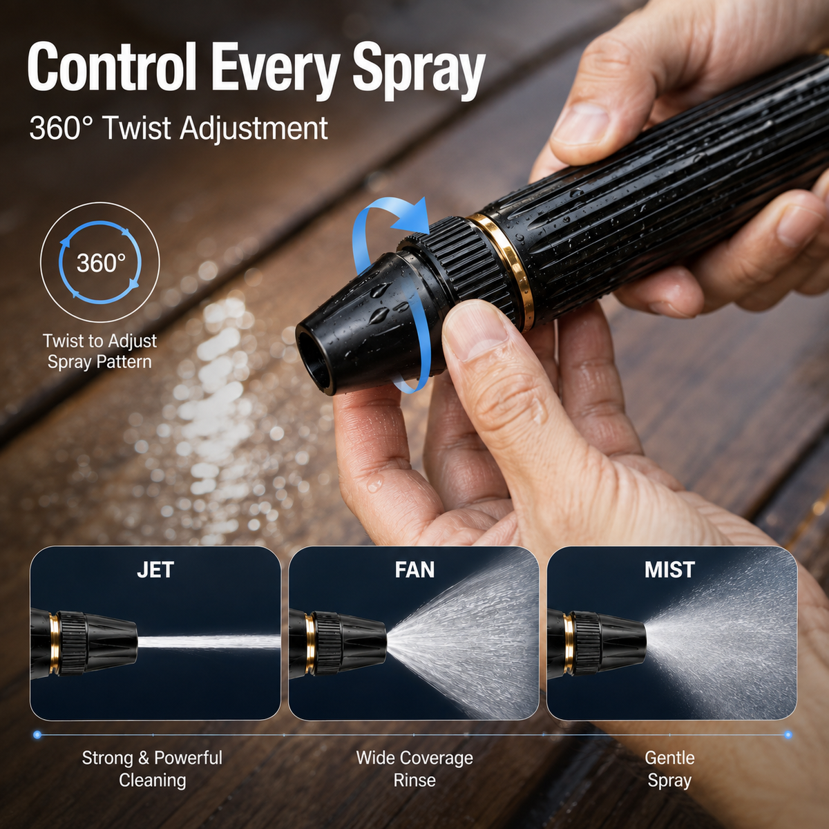🔥🌊 Last Day 55% OFF – Powerful High-Pressure Water Gun for Car Cleaning