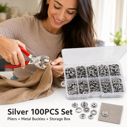 💥 HOT SALE 49% OFF🧰 100PCS Metal Buckle Repair Kit