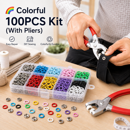 💥 HOT SALE 49% OFF🧰 100PCS Metal Buckle Repair Kit