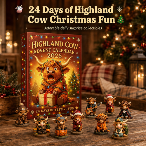 🎄🐮Highland Cow Advent Calendar 2026