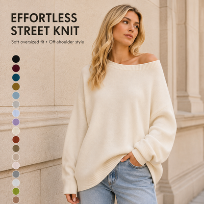 ✨ TODAY ONLY 50% OFF🌸Modern Drop-Shoulder Sweater