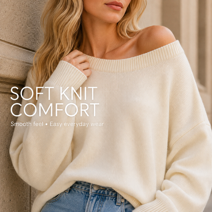 ✨ TODAY ONLY 50% OFF🌸Modern Drop-Shoulder Sweater