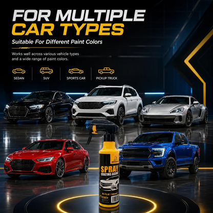 🚗✨Hydrophobic Car Coating Spray – Gloss & Paint Protection