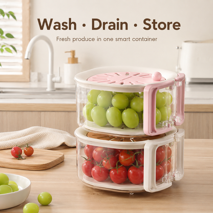 🔥 50% OFF TODAY🍓 2-in-1 Fruit Wash & Storage Basket