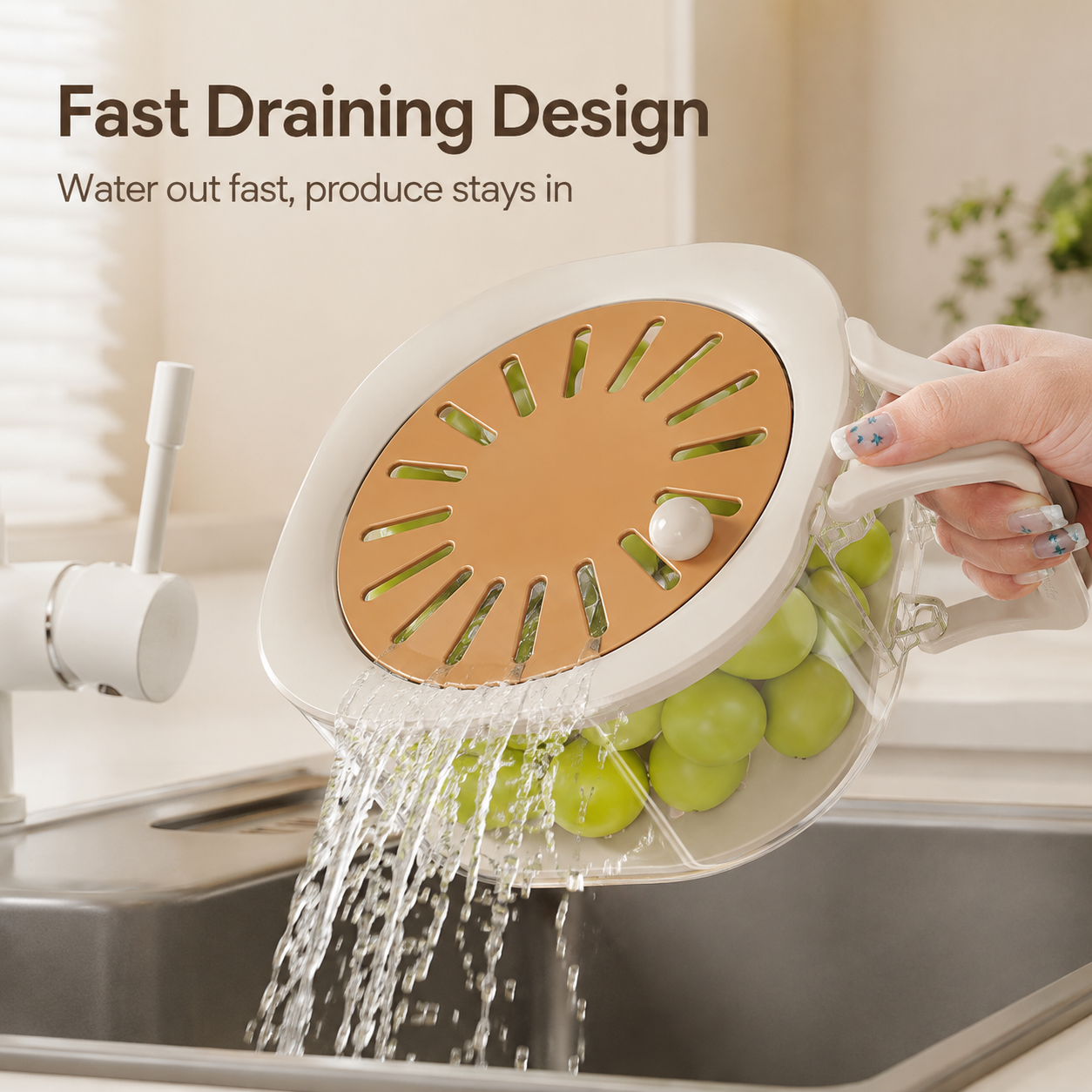 🔥 50% OFF TODAY🍓 2-in-1 Fruit Wash & Storage Basket