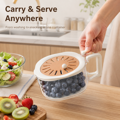 🔥 50% OFF TODAY🍓 2-in-1 Fruit Wash & Storage Basket