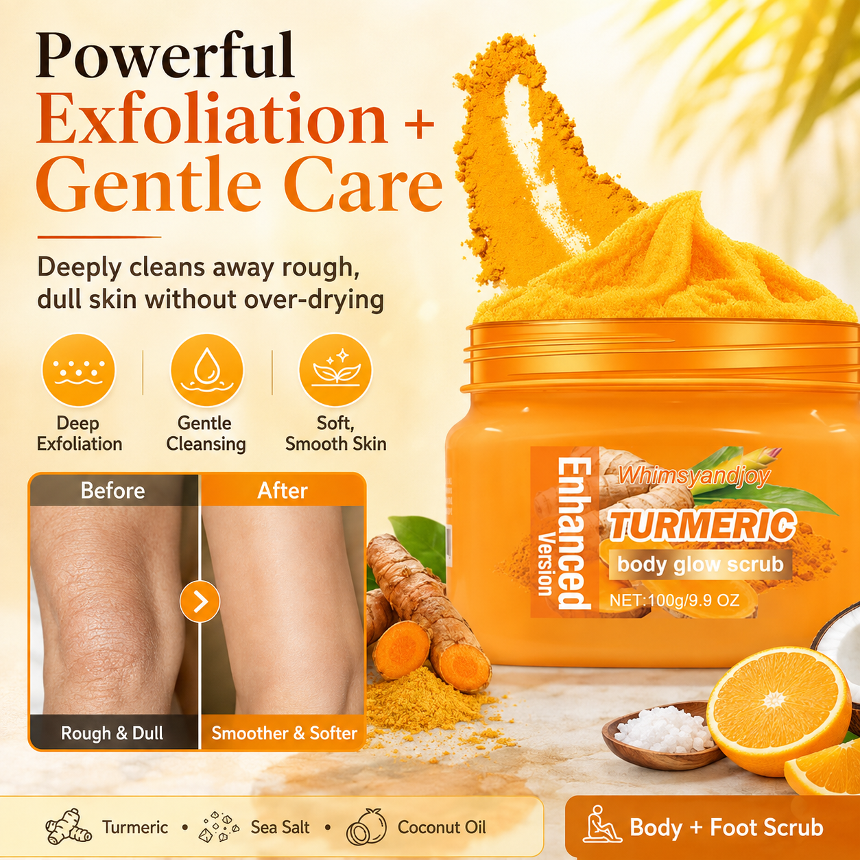 🔥TODAY ONLY 50% OFF✨ Glow-Boosting Turmeric Scrub