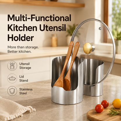 ✨ SAVE 49% TODAY🥄 Multi-Functional Kitchen Utensil Holder